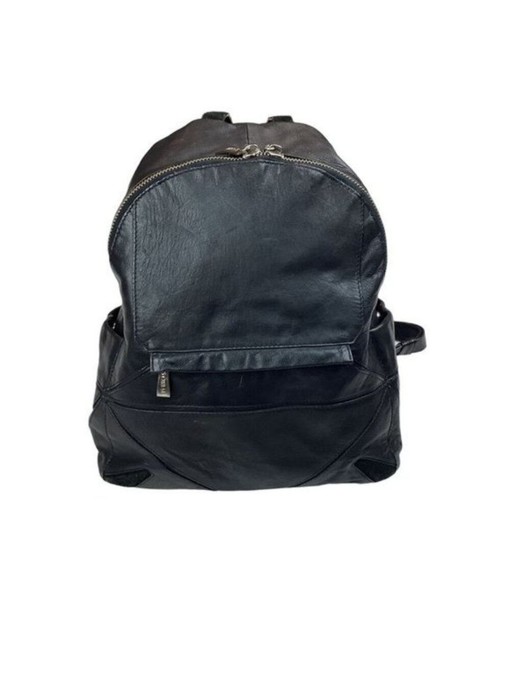 Sorial Candace Leather Black Backpack Bag